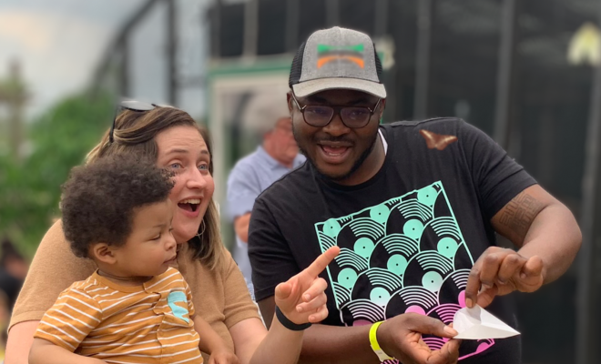 Family excited to release butterfly