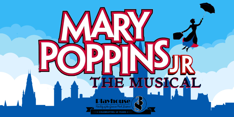 Mary Poppins Jr. The Musical Logo