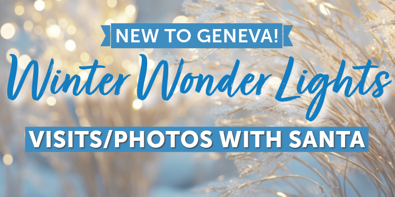 Winter Wonder Lights Visits with Santa Logo