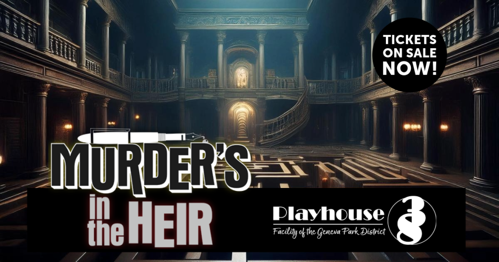 Murder's in the Heir Logo