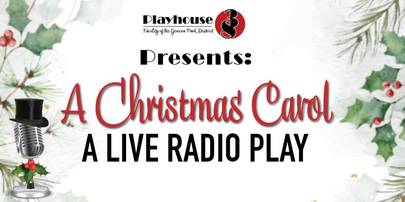 A Christmas Carol Live Radio Play Logo