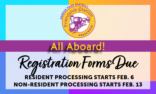 Friendship Station preschool resident forms due feb. 6 and non-resident forms due feb. 13